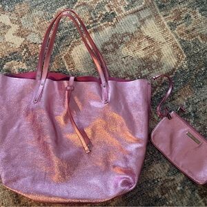 Tiffany & Co Pink  Tote Bag with Luxurious Finish